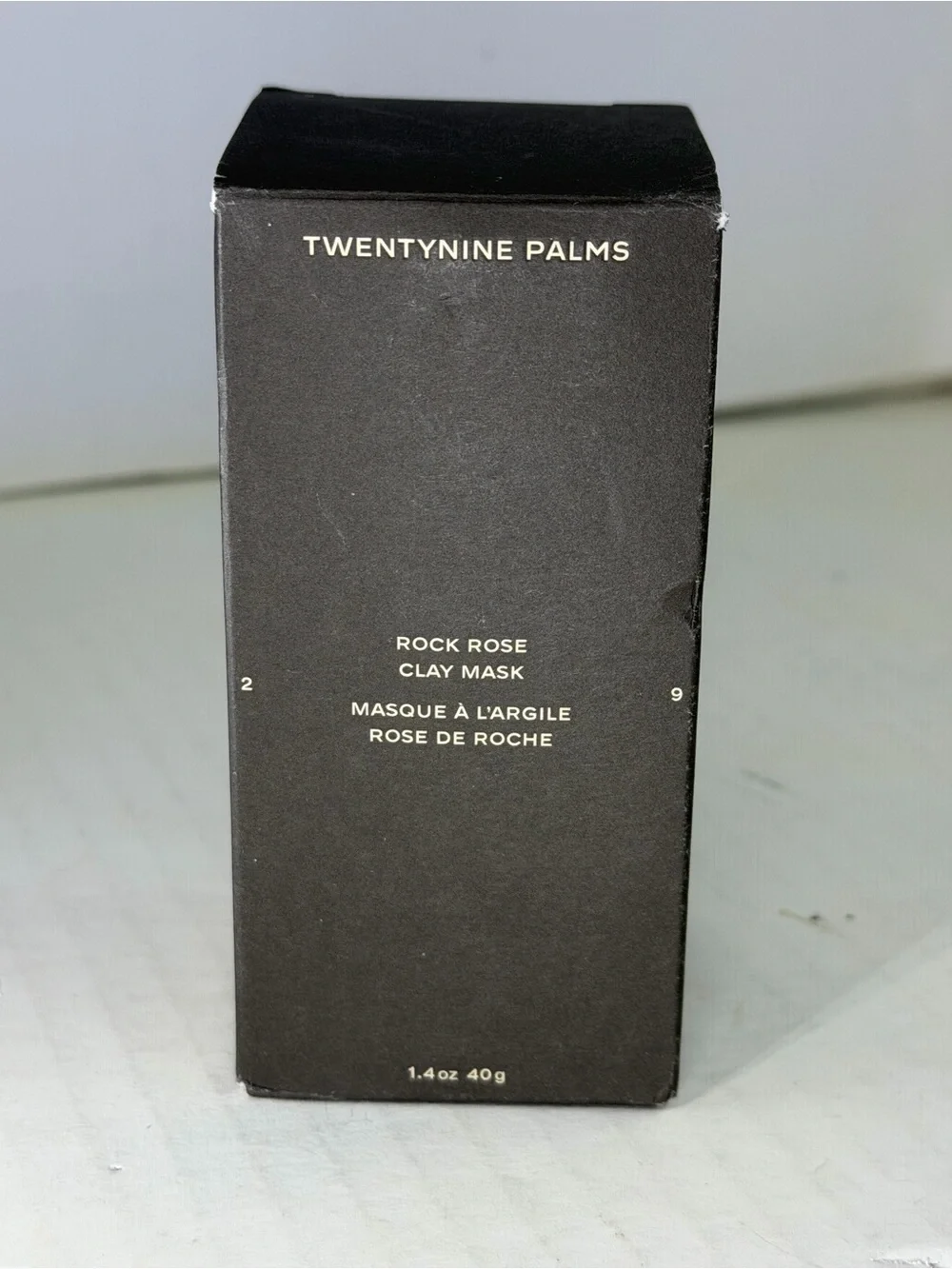 Twentynine Palms Rock Rose Clay Mask — Black